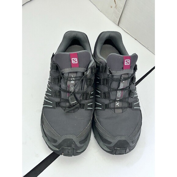 salomon xa comp running shoes Grey pink Size 7 - Picture 1 of 14